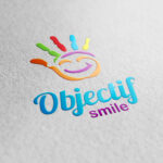 Branding Objectif Smile : conception logo et impression gadgets